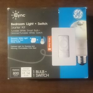 NIB "Cynic" bedroom light + switch